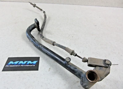 96-99 Kawasaki Bayou 400 KLF400B 4x4 GENUÍNO Alavanca de Pedal de Freio Traseiro + Conjunto de Cabos - Imagem 1 de 4