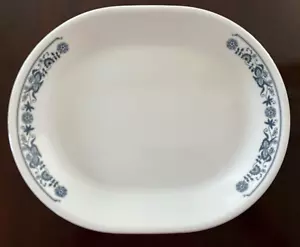 Vintage Corelle by Corning Old Towne Blue 12" Serving Platter USA Made - Picture 1 of 4