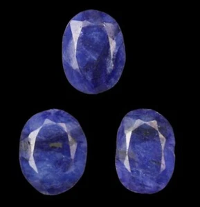 Amazing Sale 100 Ct Blue Sapphire Certified Oval Shape Loose Gemstone Lot N4 - Picture 1 of 6