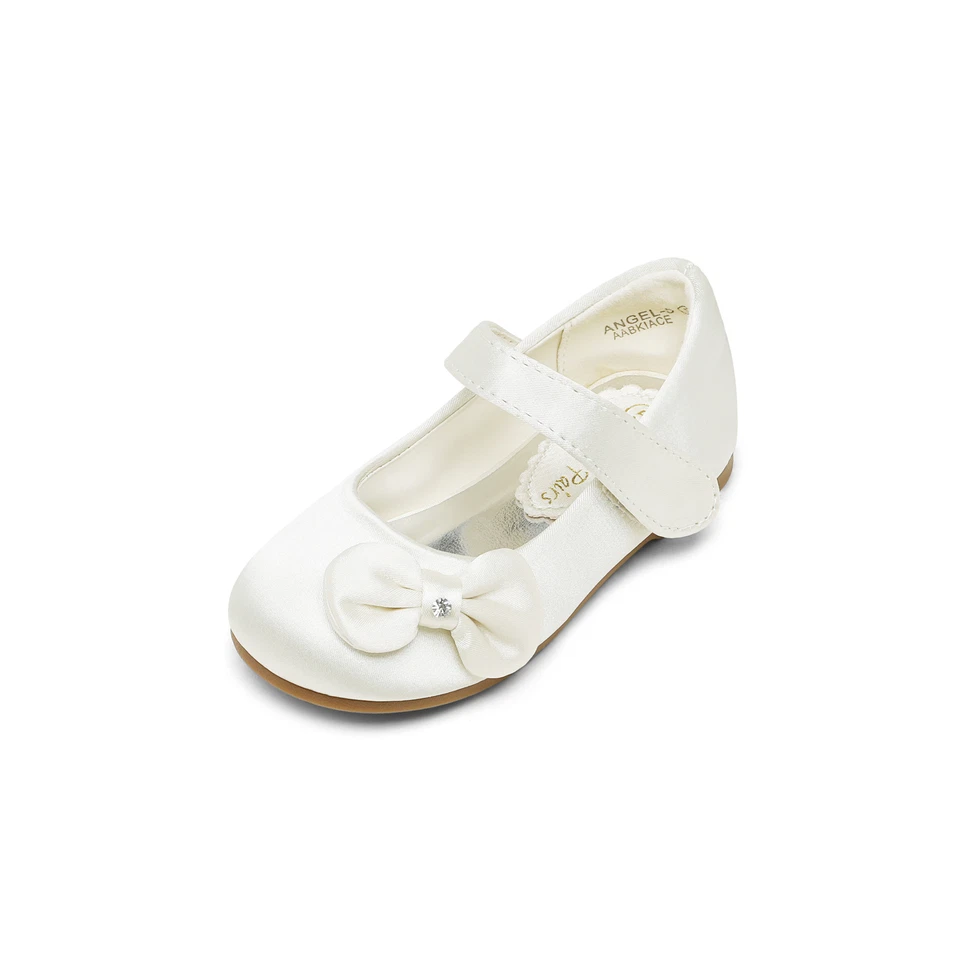 DREAM PAIRS Niños Pequeños Niños Zapatos Planos Zapatos de Vestir Moño Mary Jane Zapatos Foto 1 de 4