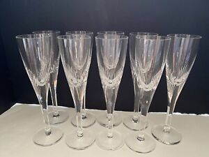 1 Atlantis Crystal Champagne FOUNT Glasses! 9 Available!  FABULOUS!!