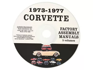 CD manual montaje de Corvette 1973-1977 - Imagen 1 de 3