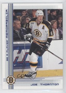 2000-01 ITG Be A Player Memorabilia Sapphire /100 Joe Thornton #127