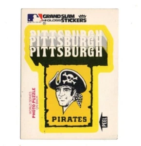1979 Fleer Team Stickers Logo Puzzle Back Pittsburgh Pirates - Picture 1 of 1