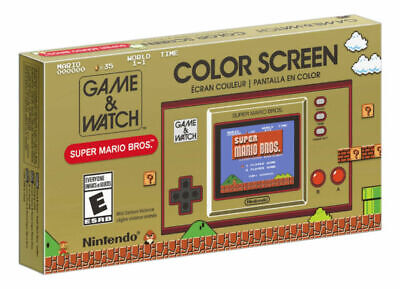 Nintendo Game & Watch: Super Mario Bros. Handheld Console NEW - Sealed