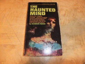 1968 The Haunted Mind PB BOOK DR NANDOR FODOR PSYCHOANALYST PARANORMAL VG+ GHOST - Imagen 1 de 5