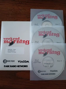 Weekend Morning - Show #41 3 Stunden CD Set 3CDs 11.-12. Oktober 1997. Neuwertig unbespielt - Bild 1 von 4