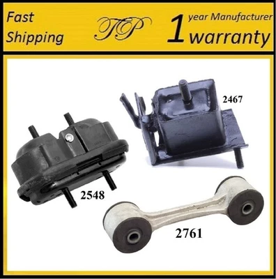 3PCS MOTOR & TRANS MOUNT FOR 1987 PONTIAC FIERO 2.8L - MANUAL TRANS - Image 1 of 4