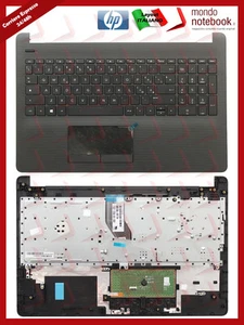 Tastiera e Top Case Palmrest Scocca Cover Superiore HP 15-BS (Nera) Italiana - Photo 1/1