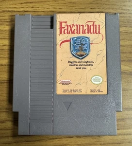Faxanadu (Nintendo Entertainment System, 1989) NES Tested Authentic - Picture 1 of 19