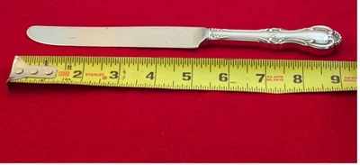 国际纯银JOAN OF ARC 1空心晚餐刀法国 — 第 1/4 张图片