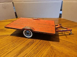 VINTAGE TRU SCALE FLATBED TRAILER FOR INTERNATIONAL HARVESTER IH SCOUT  - Picture 1 of 9