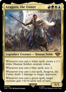 Aragorn, the Uniter *Japanese* - LTR - NM - Magic The Gathering - MTG - Bild 1 von 1
