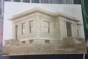 State Bank of Keyesport Illinois Building Antique Postcard - Picture 1 of 4