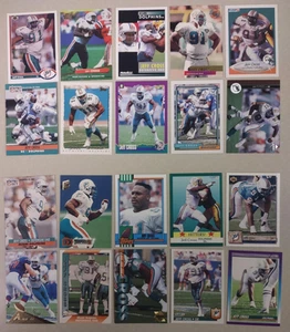 20 Card Lot of Different JEFF CROSS NFL Dolphins Must for Collector! FREE S&H! - Picture 1 of 3