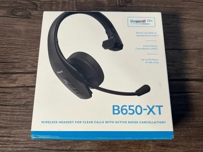 NEW BlueParrott B650-XT Wireless Bluetooth Mono Headset w/ Noise Cancelling - Image 1 of 3