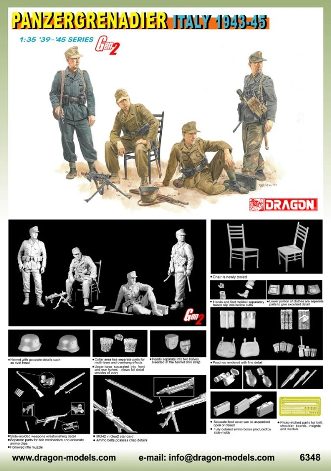 PANZERGRENADIER ITALY 1943-45  KIT 1:35 - Immagine 1 di 1