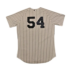 New York Yankees Majestic #54 Pinstripe Jersey Size 48 - Picture 1 of 3