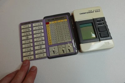 RADIO SHACK GOLF Vintage Electrónico Portátil Mesa Arcade Videojuego R7 Foto 1 de 4