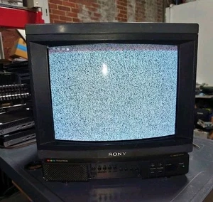 Sony KV-13TR10 Trinitron 13" TV CRT da gioco retrò vintage - Foto 1 di 5
