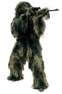 4 Piece Ghillie Suit Red Rock Outdoor Gear Kids Size 10-12 EUC  - Picture 1 of 8