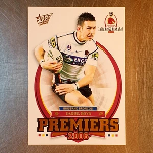 2006 Select NRL Premiers Series Card #PC3 Broncos Darius Boyd - Picture 1 of 2