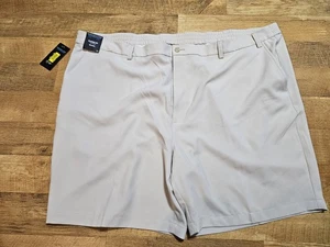 Roundtree & Yorke BIG 52 Performance flache Vorderseite klassische Passform Golfshorts 8" Insea - Bild 1 von 8