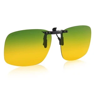 Night Driving Glasses Clip-On Polarized Lens and Glare-Free HD Vision High Be... - Picture 1 of 7
