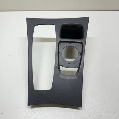 2007-2013 OEM E70 BMW X5 Center Console Gear Shift Trim BLACK 51166954947 OEM - Image 1 of 4