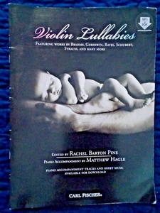 Violin Lullabies Sheet Music Book 27 Pieces SC 2015 Rachel Barton Pine Very Good - Picture 1 of 12