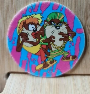 Looney Tunes Tazo TASMANIAN DEVIL🧸#28🧸 FREE POST - Picture 1 of 2