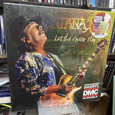 SANTANA + DMC - LET THE GUITAR PLAY (NEW SWIRLY VINYL 12”) BLACK FRIDAY 2024 Foto 1 de 4