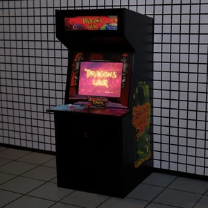 Miniature 1/12 Dragon's Lair Arcade Machine with light on fit SHF Figma NECA - Picture 1 of 1