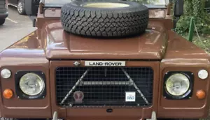 Land Rover Series 3 Stage One V8 Grille MRC6620 Black Front Panel Radiator - Picture 1 of 5