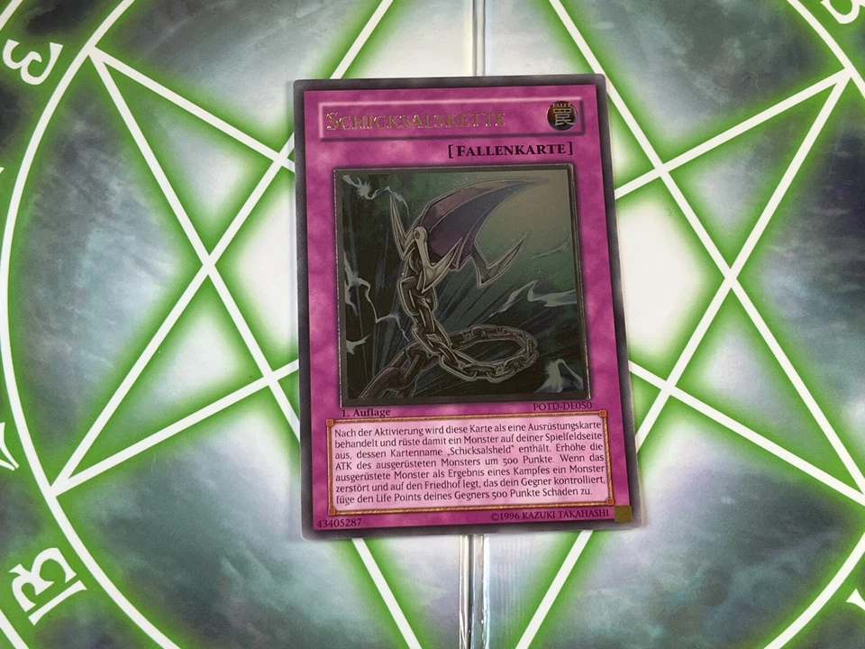 Yu-Gi-Oh! Schicksalskette POTD-DE050 Ultimate Rare 1. Auflage DE NM - Bild 1 von 1