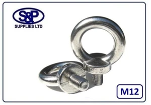 M12 (12MM / 12mm) A4 MARINO ST/ACERO INOXIDABLE GR316 ACERO - Imagen 1 de 5