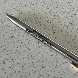 Wadlow Mortuary Lincoln Nebraska Chromatic Vintage Ballpoint Pen #19917 - Picture 1 of 4
