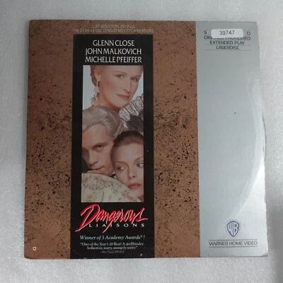 Dangerous Liaisons Laserdisc 11872 A/B LD Laser Disc Malkovich Close Pfeiffer - Image 1 of 2