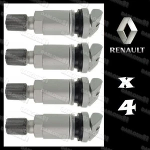 4 x Tyre Pressure Sensor Valve Stem Repair TPMS for Renault Laguna Megane Scenic - Picture 1 of 5
