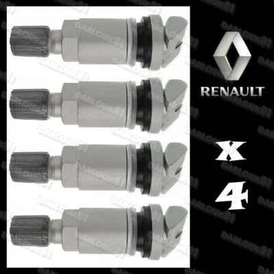 4 x TPMS de reparación de válvulas sensor de presión de neumáticos para Renault Laguna Megane Scenic Foto 1 de 4