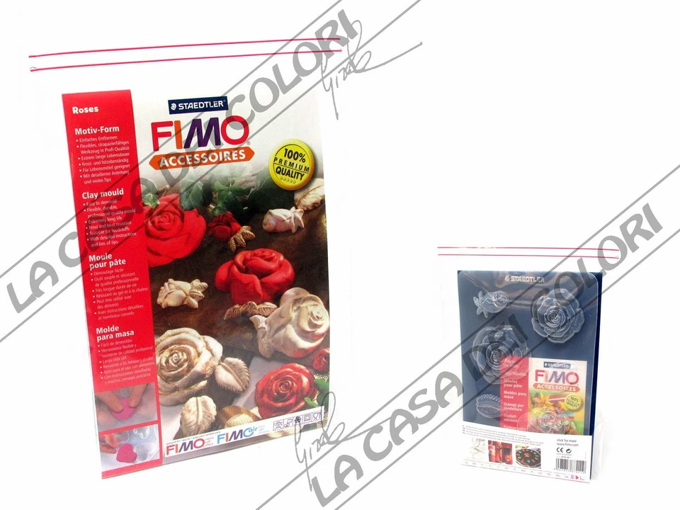 STAEDTLER FIMO - STAMPO PER MODELLARE - ROSES
