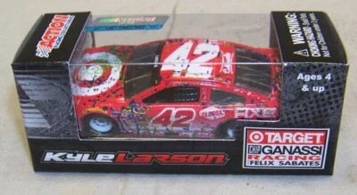 2016 #42 Kyle Larson Target Michigan First Win 1/64 动作赛车免运费! — 第 1/2 张图片
