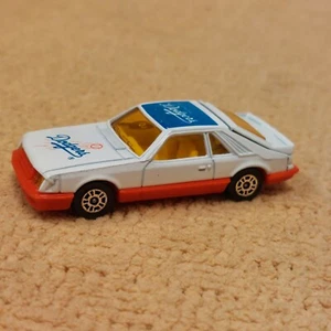 Vtg Corgi Juniors MLB/Baseball Los Angeles Dodgers Ford Mustang Cobra Gt Britain - Picture 1 of 7