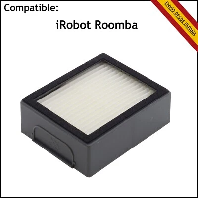 Cartucho de filtro HEPA para iRobot aspirador Roomba i3 i4 i7 i8 E5 E6 i,e, j