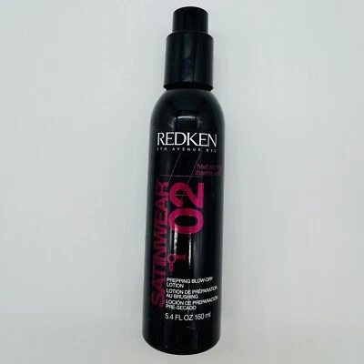 [ 1 Bottle ] Redken Satinwear 02 Prepping Blow-Dry Lotion 5.4 Oz - Image 1 of 2