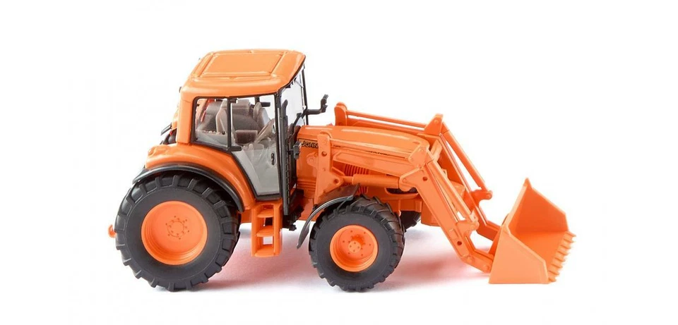 WIKING 039339 Échelle Ho Tracteur John Deere 6920S Avec Frontal Couleur Orange