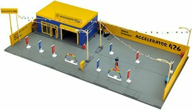 Tomytec 267966 Tomicarama Vintage Axel 426 1/64 Diorama Set