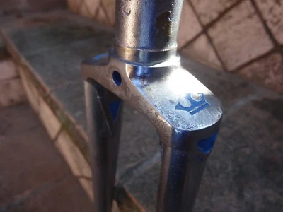 Vintage TecnoTelai Bologna Italy fork steel,Zeuss 2000 dropouts,L'Eroica - Image 1 of 4