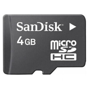 NEW 4GB San Disk Micro SD SDHC Memory Card FOR LG MOBILE SERIES YEAR 2018 - 2
