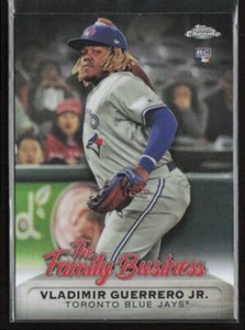2019 Topps Chrome Update Edition The Family Business #FBC-19 Vladimir Guerrero